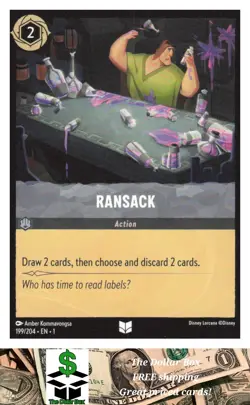 The First Chapter #199/204 Ransack - Disney Lorcana - Image 1