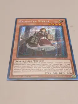 Yugioh Exosister Stella MP23-EN253 Secret Rare 1st Ed NM - Image 1