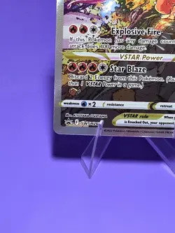 Pokemon Charizard VSTAR SWSH262 Sword & Shield Promo Full Art Holo Card - Image 4