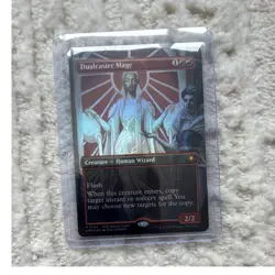 Magic: The Gathering Dualcaster Mage Creature Special Guest Foil Flash Card - Image 1