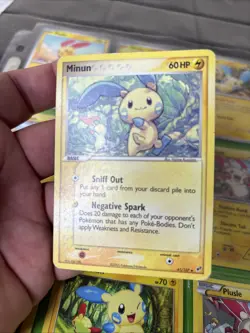 Pokemon Binder Collection Minun Plusle Cards EX Era XY Sun & Moon Scarlet - Image 3