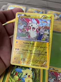 Pokemon Binder Collection Minun Plusle Cards EX Era XY Sun & Moon Scarlet - Image 5