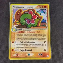 Meganium - 4/101 - Holo Rare - Dragon Frontiers - Pokemon Card - LP - Image 1