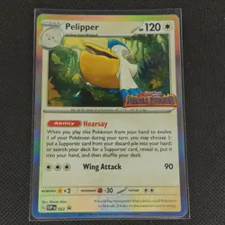 Pelipper - SVP 022 - Black Star Promo - Pokemon Card - LP - Image 1