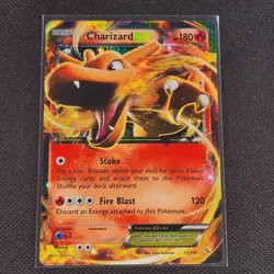 Charizard EX - 11/106 - Ultra Rare - Flashfire - Pokemon Card - LP - Image 1