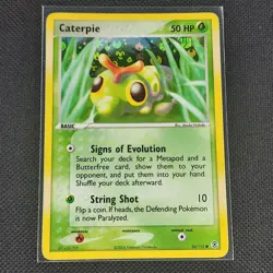 Caterpie - 156/112 - Reverse Holo - ex FireRed LeafGreen - Pokemon Card - LP - Image 1