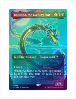 1x Kokusho, the Evening Star, Secret Lair Drop Foil - 1528, Magic MTG NM - Image 1