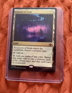 Magic: The Gathering Cavern of Souls Lost Caverns of Ixalan Land Wizards 2023 - Image 1