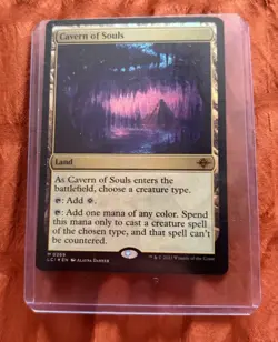 Magic: The Gathering Cavern of Souls Lost Caverns of Ixalan Land Wizards 2023 - Image 2