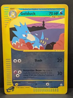Golduck (50b) 050B/147 Aquapolis Reverse Holo Rare Pokemon TCG Nintendo LP - Image 1