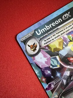 060/131 Umbreon ex Pokemon TCG Prize Pack Series 7 Play Stamped Prismatic - Image 5