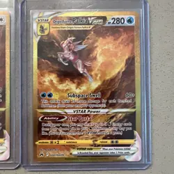 Pokemon TCG Arceus Dialga Palkia VSTAR GG70/GG70,GG68,GG76 Secret Rare Set - Image 4