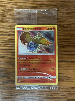 Pokemon TCG Shining HO-OH Sun & Moon SM70 Promo Promo, Sealed, ETB Exclusive, NM - Image 1