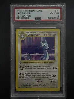 1999 Pokemon Game Dragonair 1st Edition Nm-Mt 8 - Image 1