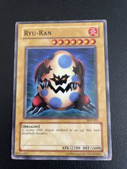 Yugioh Single Card Ryu-Ran Dragon Fire Non Holo English SDP-003 LP - Image 1