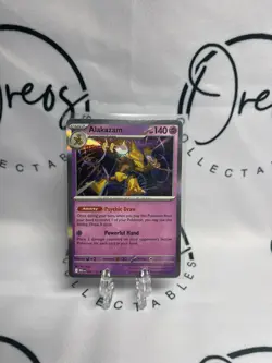 Alakazam 056/132 Me01: Mega Evolution Rare Holo Pokemon NM - Image 1