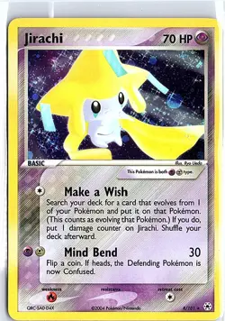 Jirachi - 8/101 EX Hidden Legends 2004 - Holo - Pokemon TCG NM - Image 1