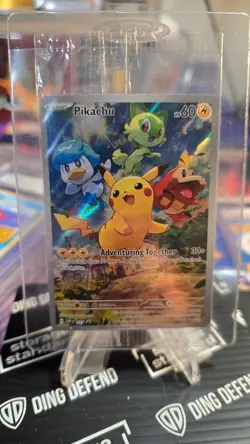 Pikachu Pokemon SEALED SVP 027 Scarlet & Violet Paldea Evolved ETB Promo - Image 1