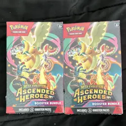 Pokemon TCG ME Ascended Heroes Booster Bundles x2 Brand New Sealed - Image 1