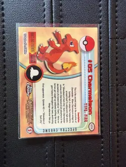 2000 Topps Chrome Pokemon T.V. #5 SPECTRA CHARMELEON - Image 2