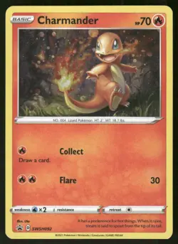 Pokemon Tcg Charmander #SWSH092 Pokemon Promo NM - Image 1