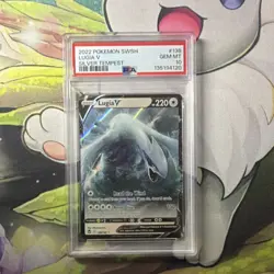 Pokemon Lugia V 138/195 Swsh12 Silver Tempest Ultra Rare Holo PSA 10 - Image 1