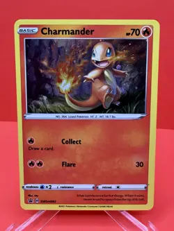 2021 Pokemon Charmander : Sword & Shield SWSH092 BS Promo *SWIRL* - LP - Image 4