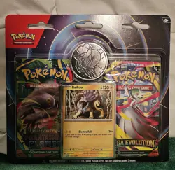 Pokemon TCG Phantasmal Flames & Mega Evolutions 2pk Blister with Raikou Promo - Image 1