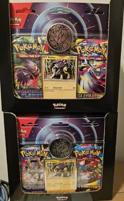 Pokemon TCG Phantasmal Flames & Mega Evolutions 2pk Blister with Raikou Promo - Image 3