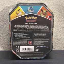 2021 Pokemon VAPOREON V Factory Sealed Tin FREE SHIPPING - Image 2