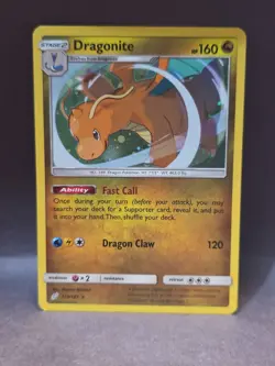 Dragonite Cosmos Holo Team Up 119/181 Pokemon TCG - Image 1