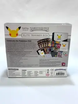 New Pokemon Celebrations Elite Trainer Box ETB 25th Anniversary w/Acrylic Box - Image 3