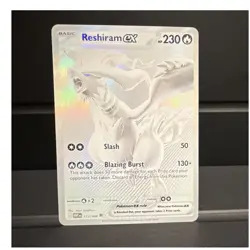Reshiram ex Holo Full Art Black White Rare SV: White Flare 230 HP 173/086 - Image 1