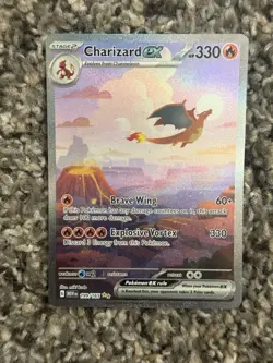 Pokemon Tcg Charizard EX 199/165 Scarlet & Violet 151 SIR Full Art - 151 - Image 1