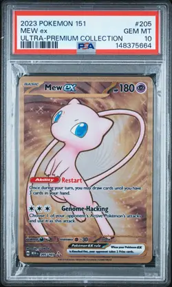2023 POKEMON 151 ULTRA-PREMIUM COLLECTION #205 MEW EX PSA 10 - Image 1