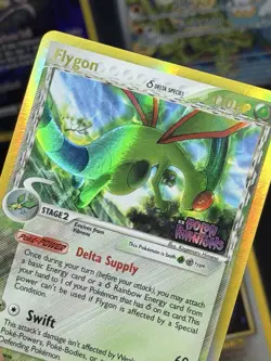 Pokemon Flygon EX Holon Phantoms 2006 7/110 Delta Species Reverse Holo Rare NM - Image 1