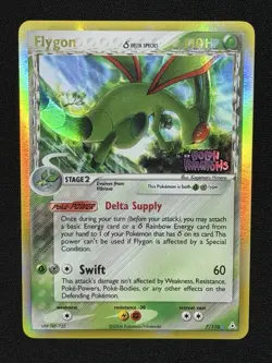 Pokemon Flygon EX Holon Phantoms 2006 7/110 Delta Species Reverse Holo Rare NM - Image 2