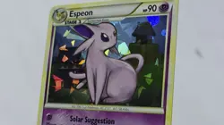 Pokemon TGC 2010 Undaunted Espeon 2/90 Cracked Ice Holo Near Mint - Image 2