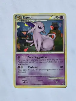 Pokemon TGC 2010 Undaunted Espeon 2/90 Cracked Ice Holo Near Mint - Image 3