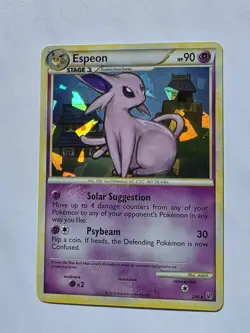 Pokemon TGC 2010 Undaunted Espeon 2/90 Cracked Ice Holo Near Mint - Image 4