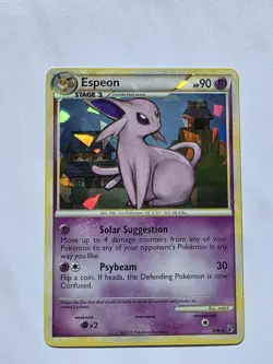 Pokemon TGC 2010 Undaunted Espeon 2/90 Cracked Ice Holo Near Mint - Image 5