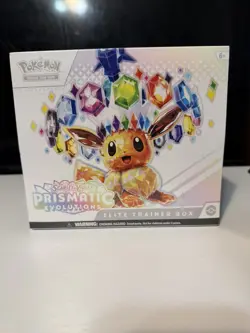 Pokemon TCG Prismatic Evolutions Elite Trainer Box ETB New/Sealed - Image 1
