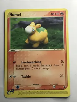 Pokemon TCG Numel EX Dragon 69/97 Regular Common - Image 2