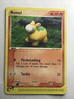 Pokemon TCG Numel EX Dragon 69/97 Regular Common - Image 3