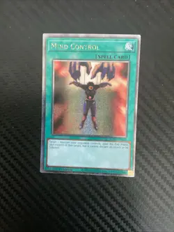 Yugioh Mind Control RA02-EN046 Quarter Century Rare 1st Ed NM - Image 1