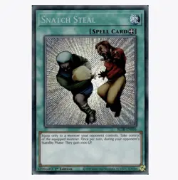 3x Snatch Steal Secret Rare BLTR-EN096 1st Ed PLAYSET NM YuGiOh - Image 1