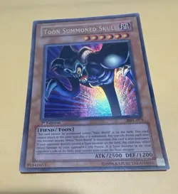 Yu-Gi-Oh! Toon Summoned Skull Ultra Rare MRL-073 Magic Ruler 1st Edition Holo LP - Image 1
