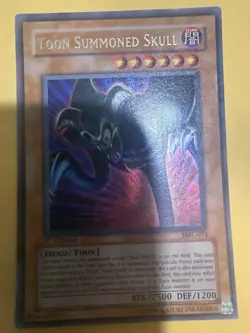 Yu-Gi-Oh! Toon Summoned Skull Ultra Rare MRL-073 Magic Ruler 1st Edition Holo LP - Image 2