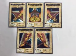Yugioh Bandai Carddass Exodia the Forbidden One Set Complete Japanese 1998-1999 - Image 1