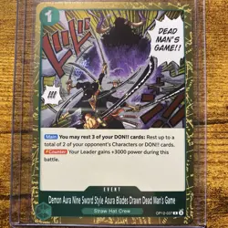 One Piece - The Asura Blades Drawn OP12-037 Legacy of the Master Foil - Image 1